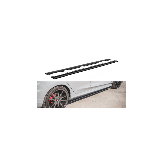 Добавки за прагове Ford Fiesta Mk8 ST / ST-LINE - Maxton Design