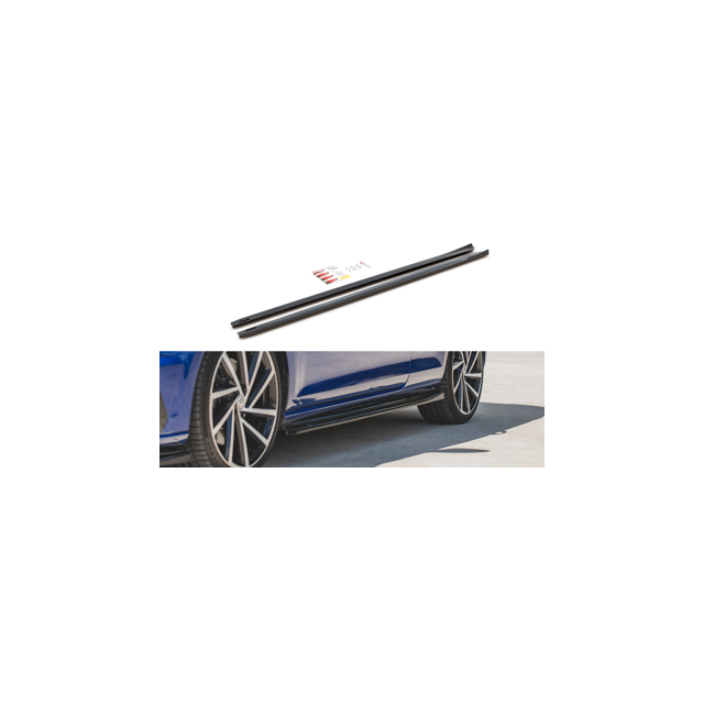 Добавки за прагове v.4 VW Golf 7 R / R-Line Facelift - Maxton Design