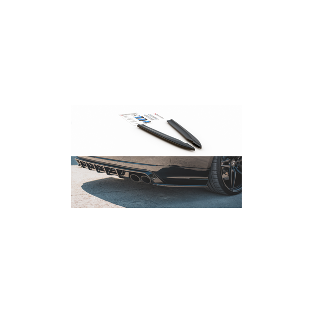 Добавки за задна броня V.2 Audi S8 D4 FACELIFT - Maxton Design