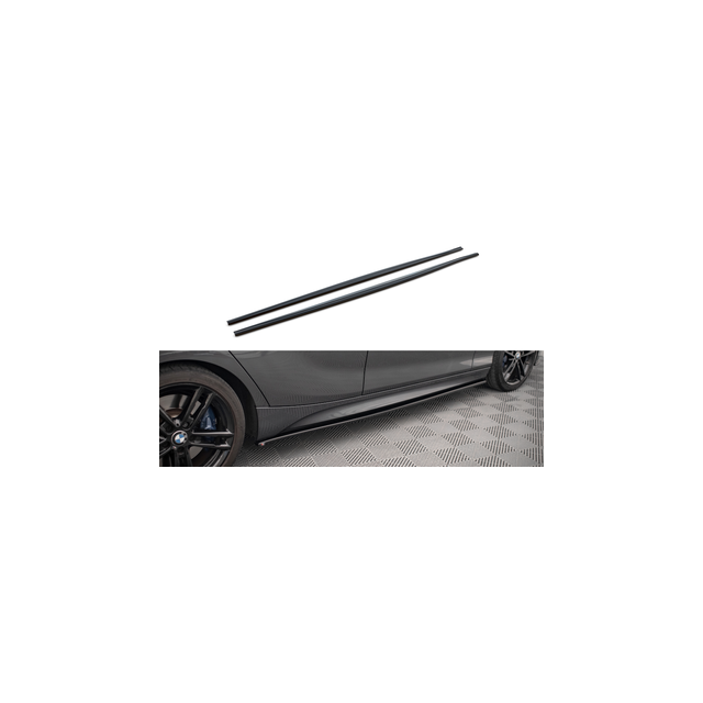 Добавки за прагове V.1 BMW 1 F20 M135I / M140I / M-PACK - Maxton Design