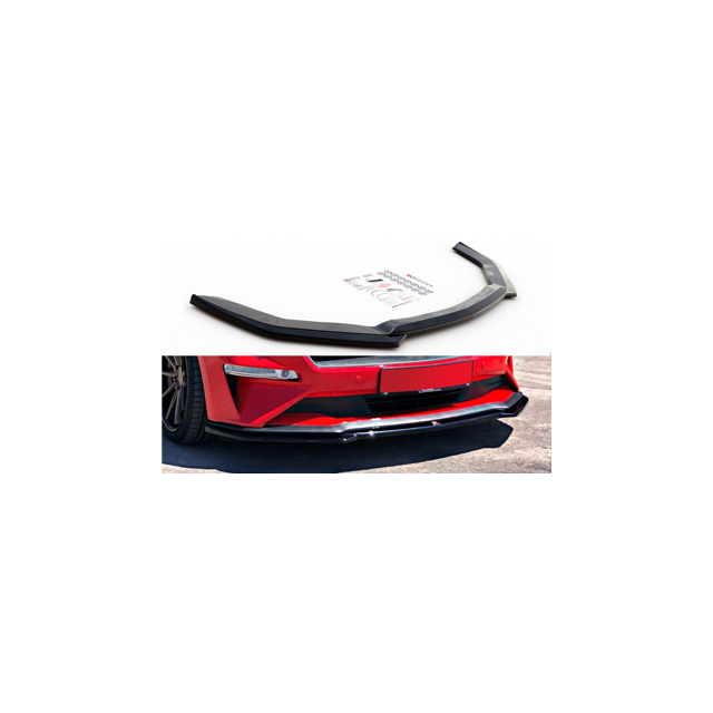 Добавка за предна броня/лип спойлер  Ford Mustang Mk. 6 Facelift - Maxton Design