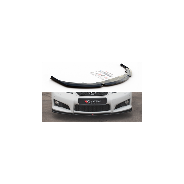 Добавка за предна броня/лип спойлер  V.2 Lexus е F Mk2 - Maxton Design