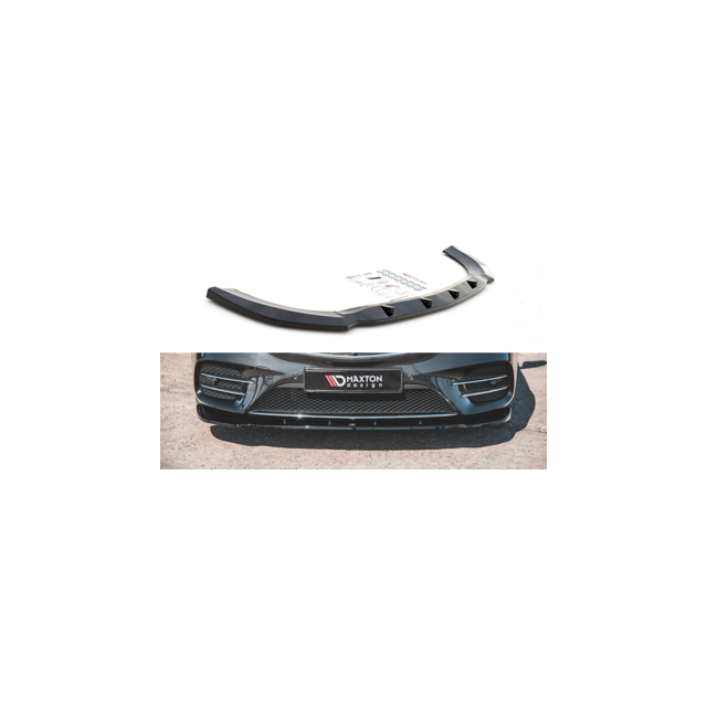 Добавка за предна броня/лип спойлер  V.2 Mercedes-Benz V-Class AMG-Line W447 Facelift - Maxton Design