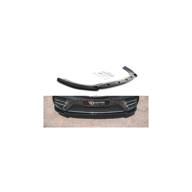 Добавка за предна броня/лип спойлер  V.3 Mercedes-Benz V-Class AMG-Line W447 Facelift - Maxton Design