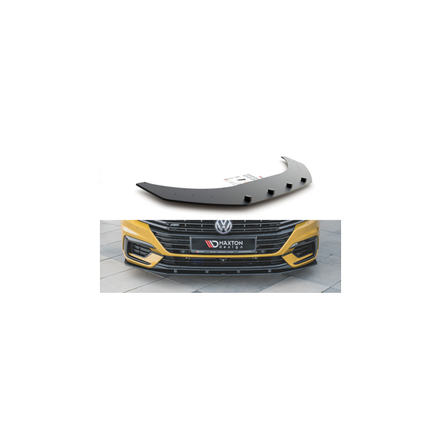 Състезание за издръжливост на Добавка за предна броня/лип спойлер Volkswagen Arteon R-Line - Maxton Design
