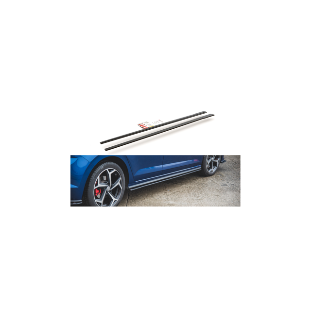Прагове за издръжливост на състезания дифузори Volkswagen Polo GTI Mk6 - Maxton Design