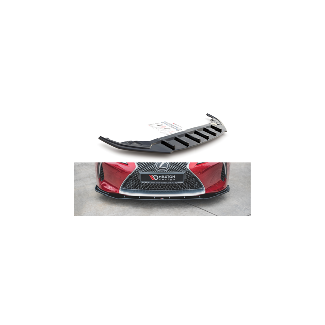 Добавка за предна броня/лип спойлер  V.1 Lexus LC 500 - Maxton Design