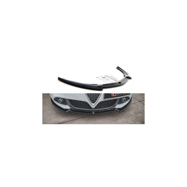 Добавка за предна броня/лип спойлер  V.3 Alfa Romeo Giulietta - Maxton Design