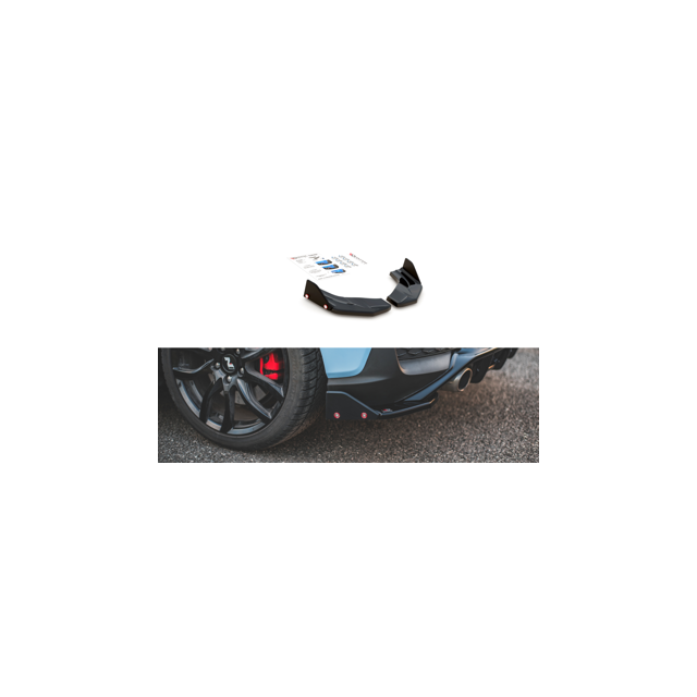 Добавки за задна броня V.7 + Добавки Hyundai I30 N Mk3 Хечбек - Maxton Design