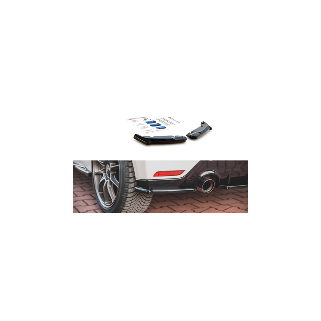Добавки за задна броня v.1 Toyota Gr Yaris Mk4 - Maxton Design