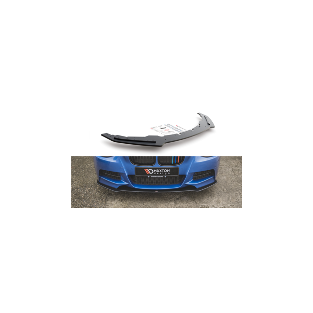 Добавка за предна броня/лип спойлер BMW M135i F20 - Maxton Design