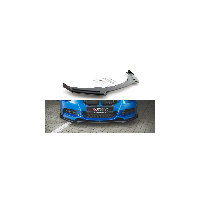 Добавка за предна броня/лип спойлер + Добавки BMW M135i F20 - Maxton Design