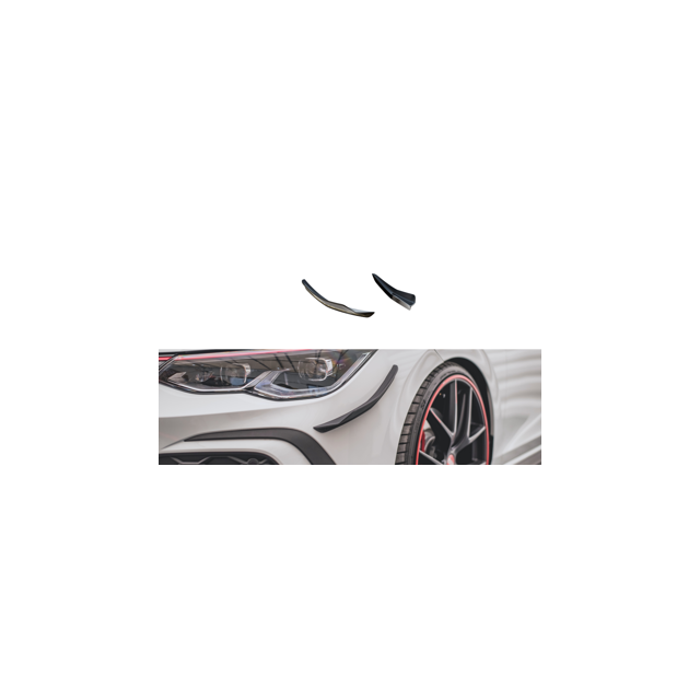 Добавки за предна броня (Добавки) Volkswagen Golf 8 GTI - Maxton Design