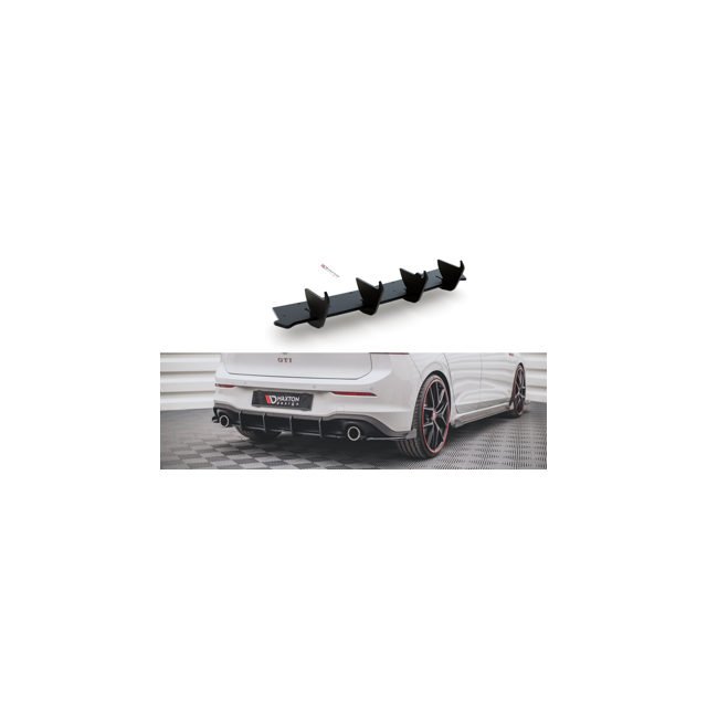 Дифузьор v.1 Volkswagen Golf 8 GTI - Maxton Design