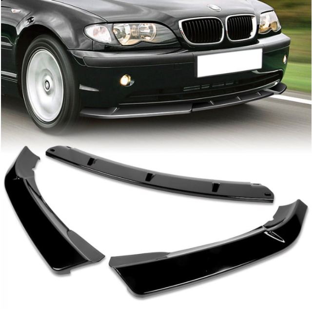 Добавка/лип за предна броня на BMW E46 седан/комби фейслифт