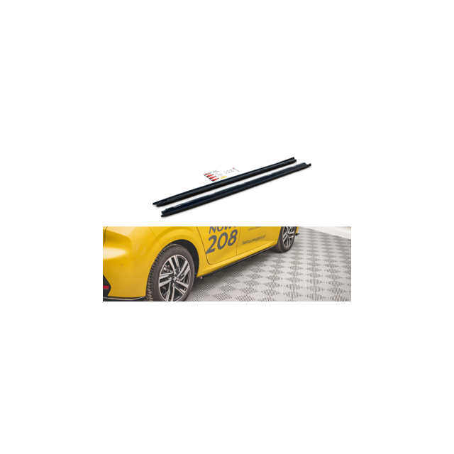 Добавки за прагове Peugeot 208 Mk2 - Maxton Design