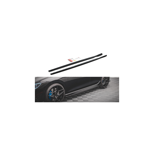 Добавки за прагове v.2 Volkswagen Golf R Mk8 - Maxton Design