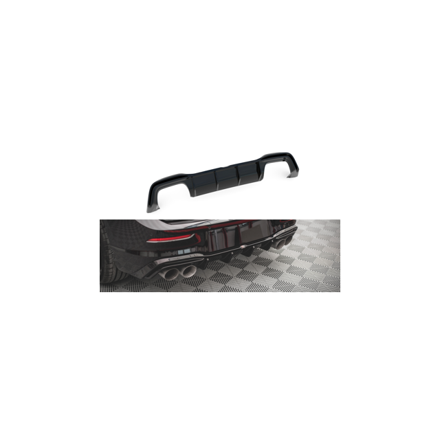 Дифузьор V.2 Volkswagen Golf R Mk8 - Maxton Design