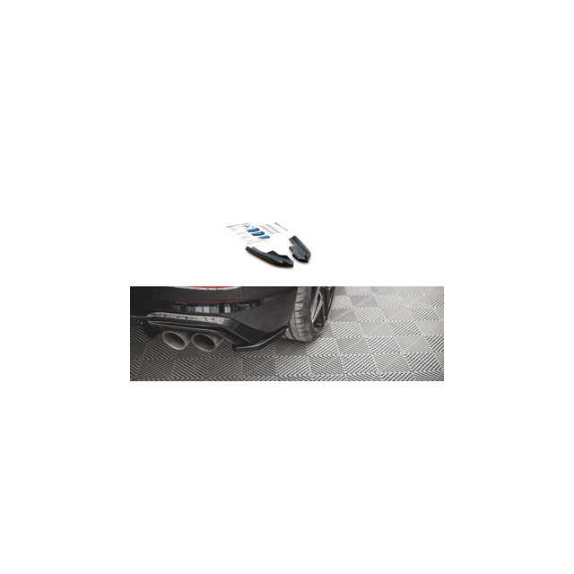Добавки за задна броня v.4 за Volkswagen Golf R Mk8 - Maxton Design
