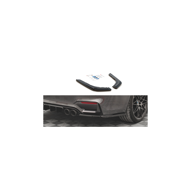 Добавки за задна броня v.3 BMW M4 F82 - Maxton Design