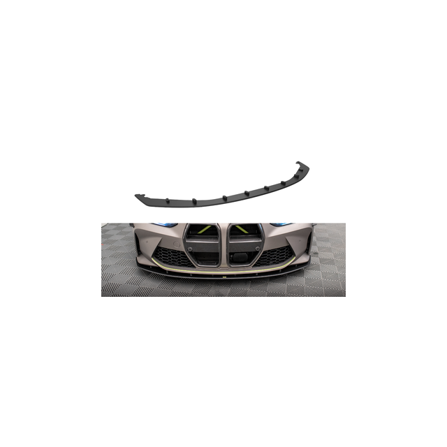 Добавка за предна броня/лип спойлер BMW M4 G82 / M3 G80 - Maxton Design