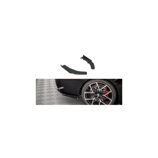 Добавки за задна броня  Street Pro + Добавки BMW 4 M-Pack G22 - Maxton Design