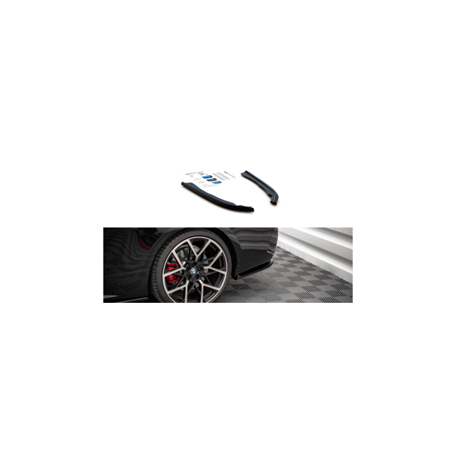 Добавки за задна броня V.1 BMW 4 M-Pack G22 - Maxton Design