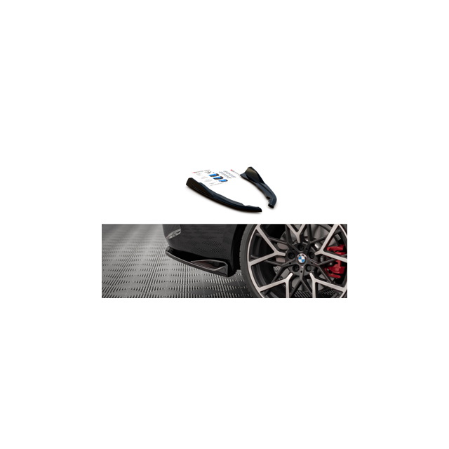 Добавки за задна броня V.2 BMW 4 M-Pack G22 - Maxton Design