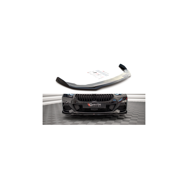 Добавка за предна броня/лип спойлер  V.3 BMW 2 Gran Coupe M-Pack / M235i F44 - Maxton Design