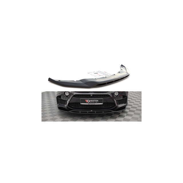 Добавка за предна броня/лип спойлер  V.2 BMW X5 M F85 / x6 M F86 - Maxton Design