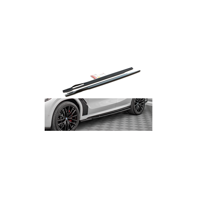 Добавки за прагове BMW X6 M F96 / X6 M-Pack G06 - Maxton Design