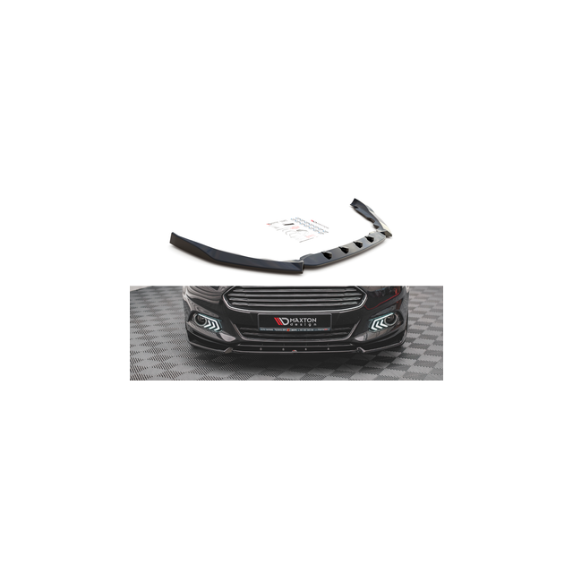 Добавка за предна броня/лип спойлер  Ford Mondeo Mk5 - Maxton Design