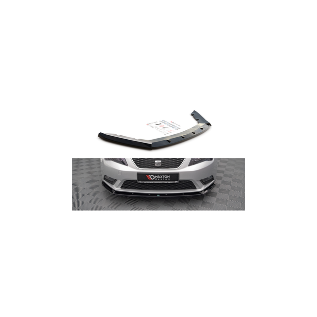 Добавка за предна броня/лип спойлер  V.1 Seat Leon Mk3 - Maxton Design