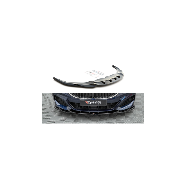 Добавка за предна броня/лип спойлер  V.4 BMW 8 Coupe M-Pack G15 / 8 Gran Coupe M-Pack G16 - Maxton Design