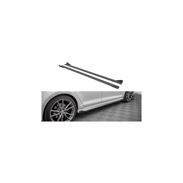 Дифузори на Street Pro Side Siles + Добавки Volkswagen Golf R Mk7 - Maxton Design