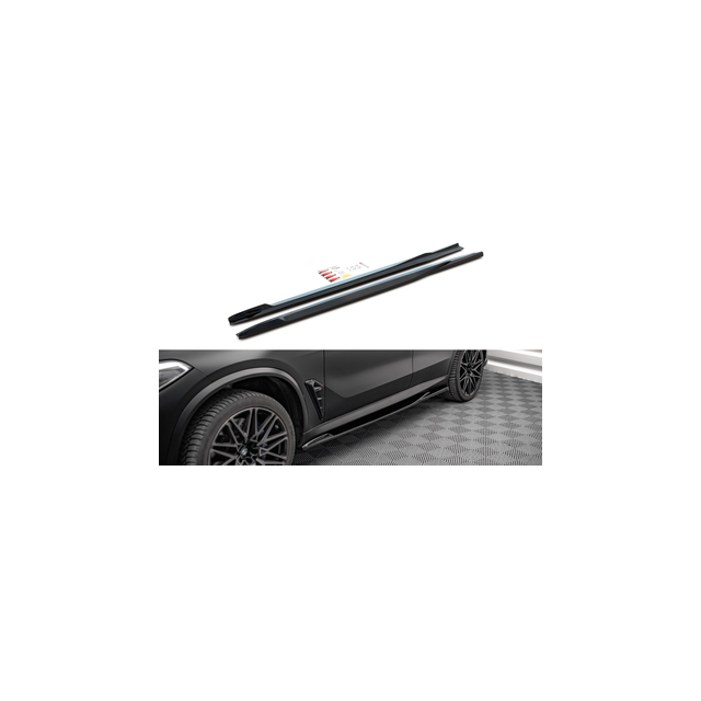 Добавки за прагове BMW X5M F95 - Maxton Design