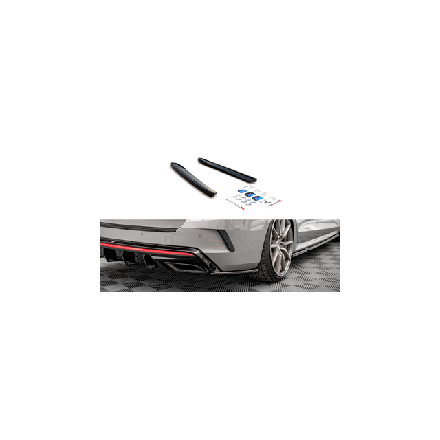 Добавки за задна броня v.4 Skoda Octavia RS Mk4 - Maxton Design