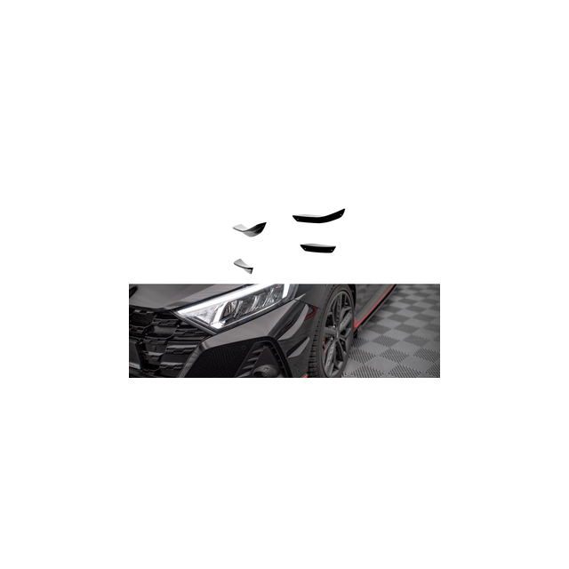 Добавки за предна броня (Добавки) Hyundai I20 N Mk3 - Maxton Design