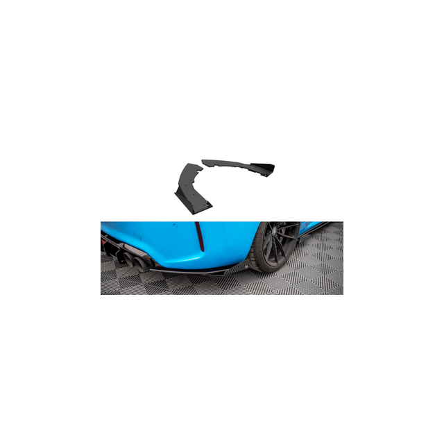 Добавки за задна броня  Street Pro + Добавки BMW M2 F87 - Maxton Design