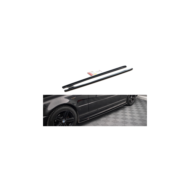 Добавки за прагове V.2 BMW 3 Coupe M-Pack E46 - Maxton Design