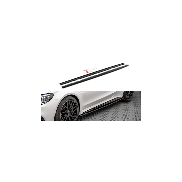 Добавки за прагове V.1 Mercedes-AMG C 63AMG Coupe C205 Facelift - Maxton Design