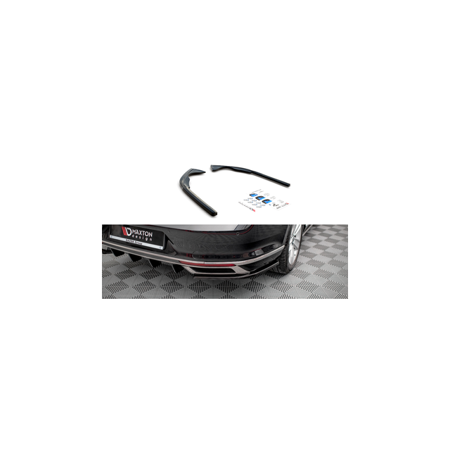 Добавки за задна броня Volkswagen Passat B8 FACELIFT - Maxton Design