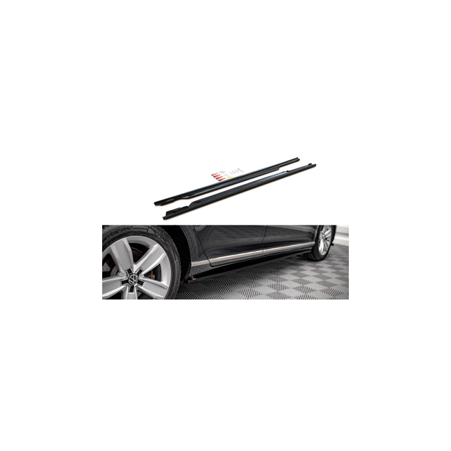 Добавки за прагове Volkswagen Passat B8 Facelift - Maxton Design
