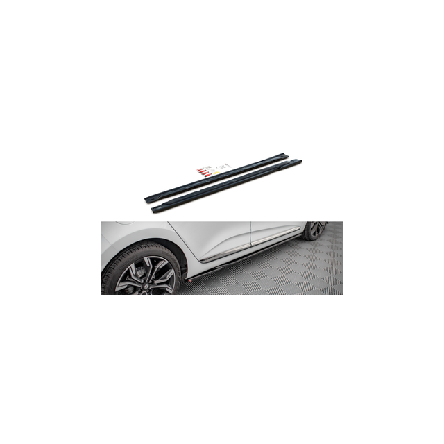 Добавки за прагове Renault Clio Mk5 - Maxton Design