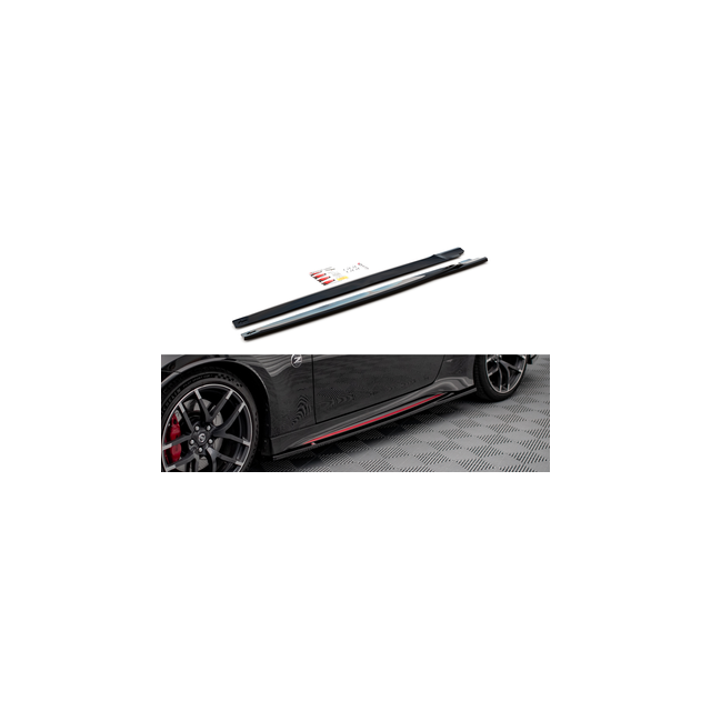 Добавки за прагове V.2 Nissan 370Z Nismo Facelift - Maxton Design