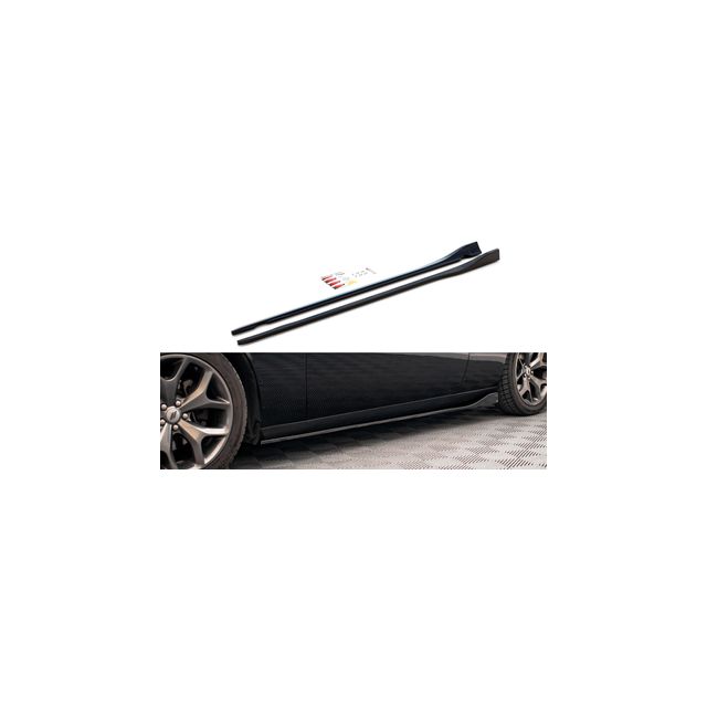 Добавки за прагове Dodge Challenger RT Mk3 Фейслифт - Maxton Design