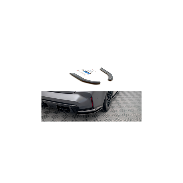 Добавки за задна броня v.1 BMW M3 G80 - Maxton Design