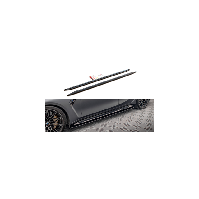 Добавки за прагове V.1 BMW M3 G80 - Maxton Design