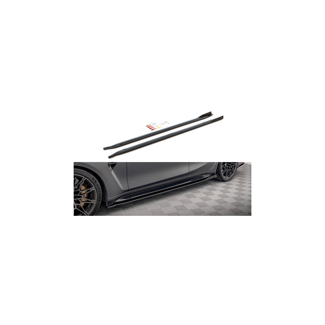 Добавки за прагове V.2 BMW M3 G80 - Maxton Design