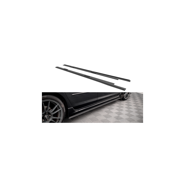 Street Pro Добавки за прагове Mazda 3 MPS MK1 - Maxton Design